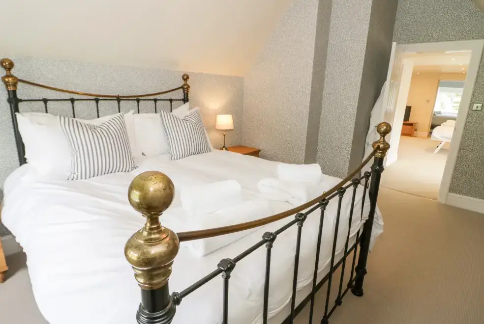 Bedroom at Gwern Borter Manor