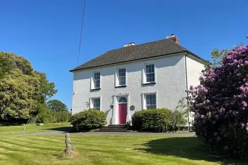 Hafod Grove Mansion House, Pembrokeshire, from the outside