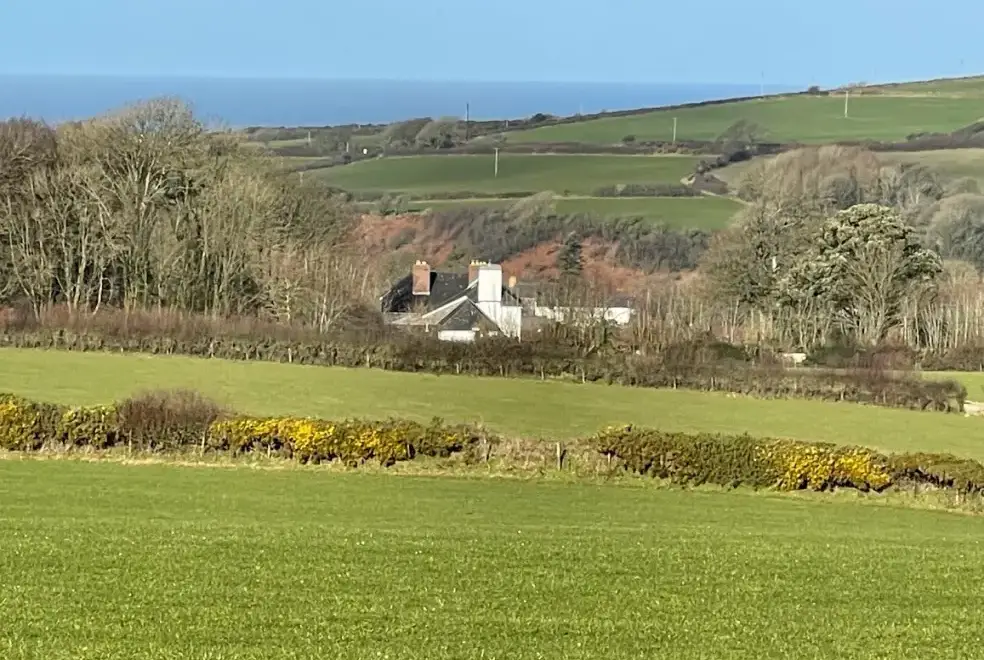 Countryside views at Hafod Grove Mansion House
