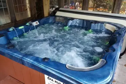 Private Hot Tub at Hagg Hill Hall, Derbyshire