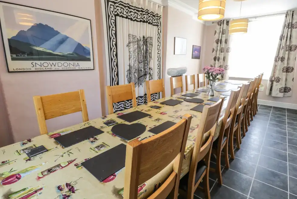 Dining room at Halford Hill House