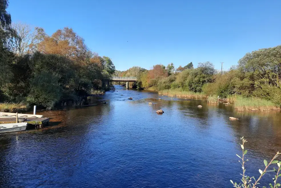 Countryside views at Halford Hill House