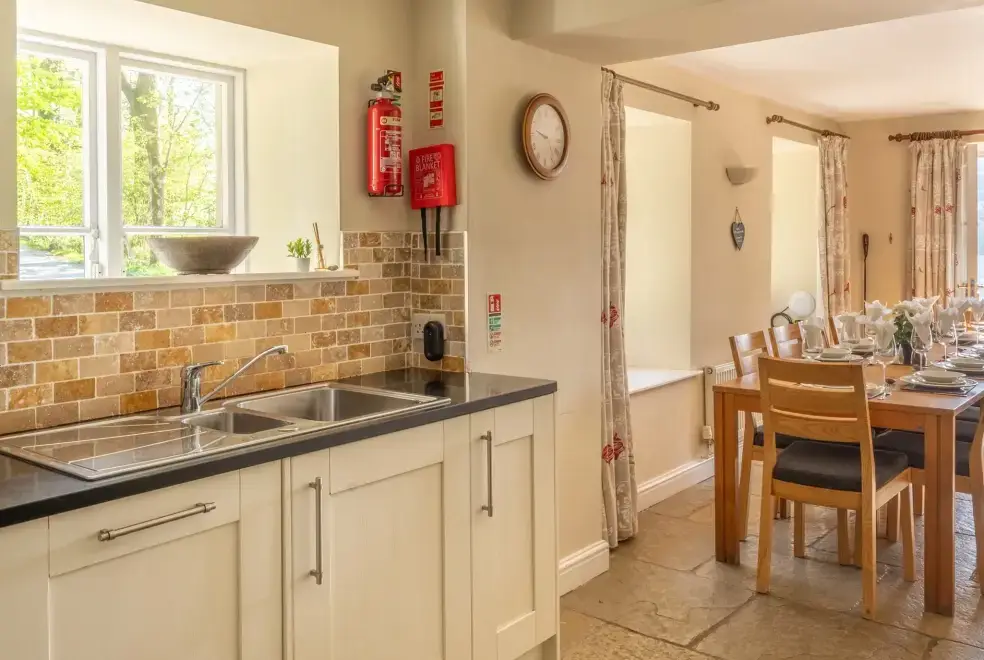 Kitchen/diner at Hammerhole