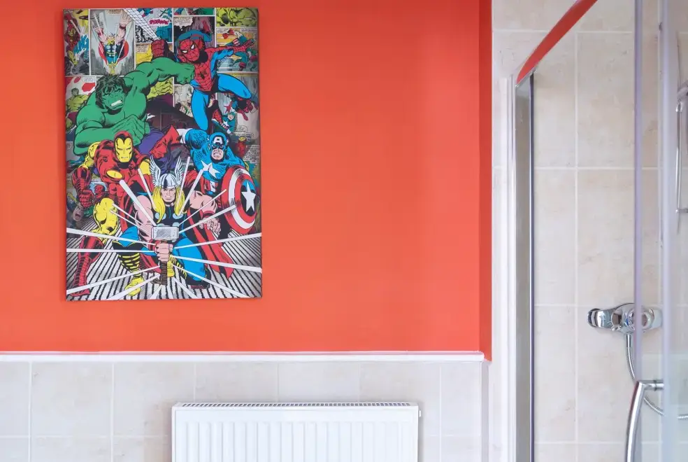 Shower room at Hammerhole