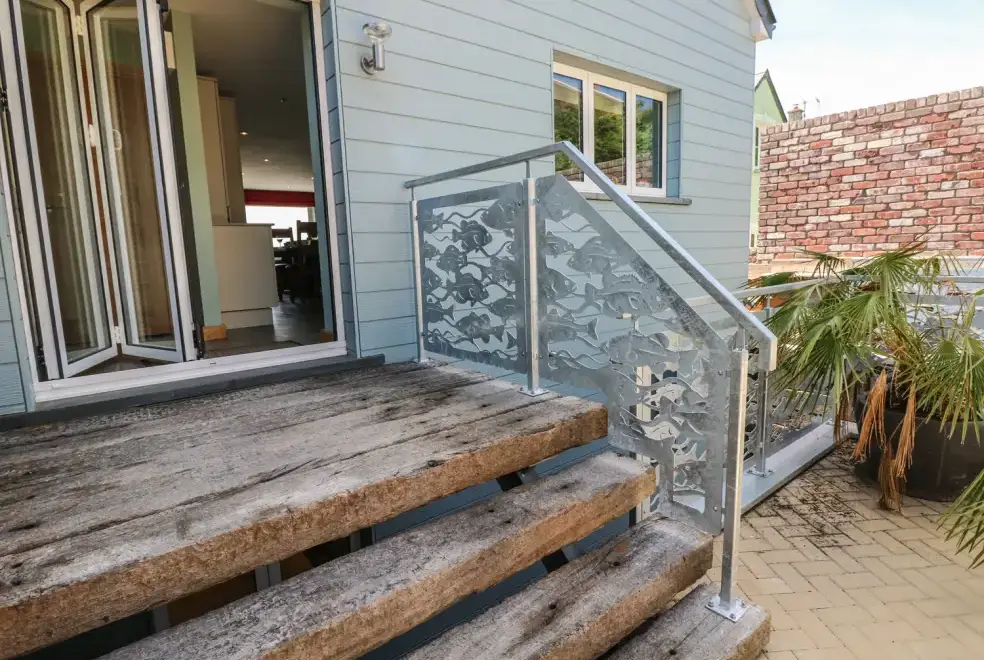 Decked area at Harmon Vale