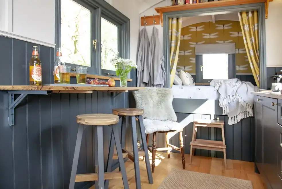 Kitchen/diner at Hawkins Hideaway