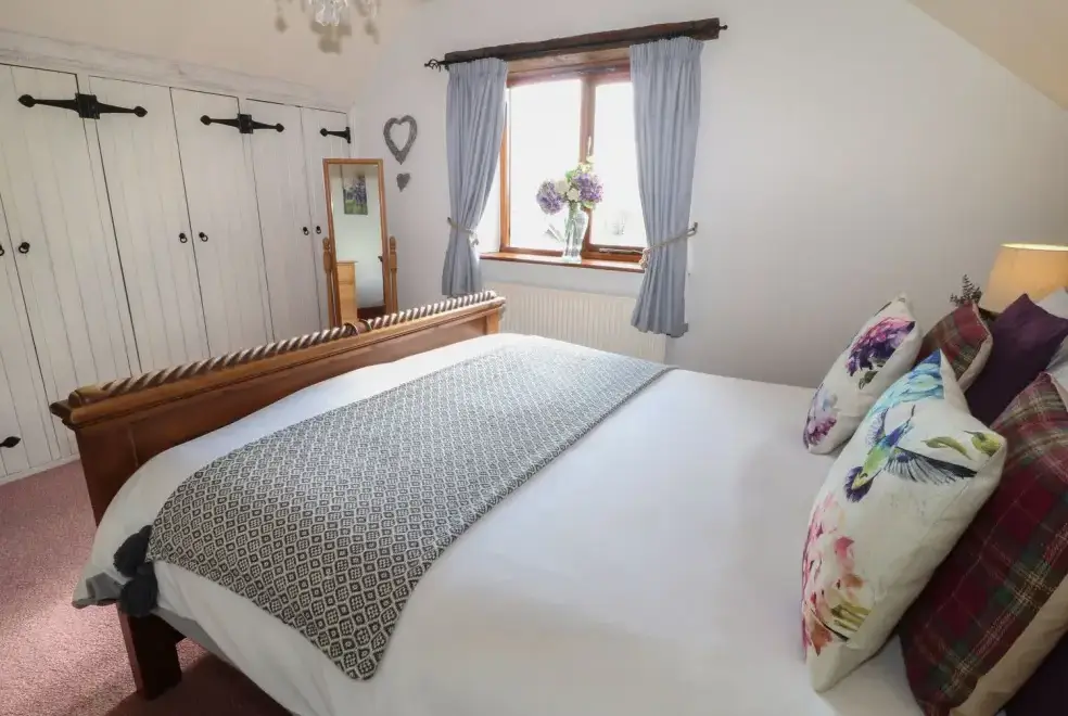 Bedroom at Hazel Barn