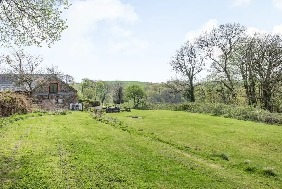 Countryside views at Hazel Barn