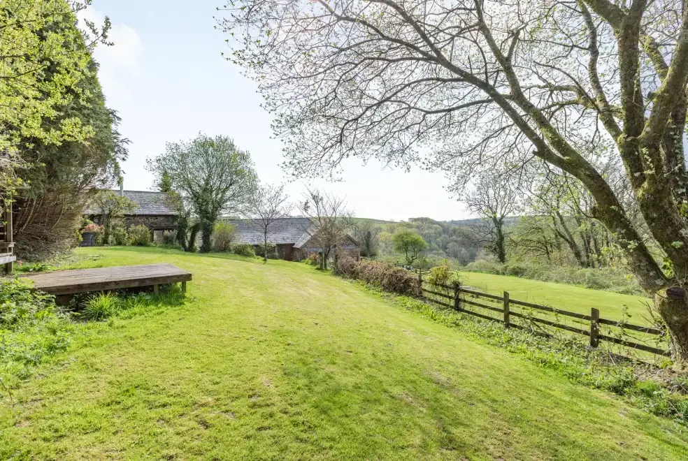 Countryside views at Hazel Barn