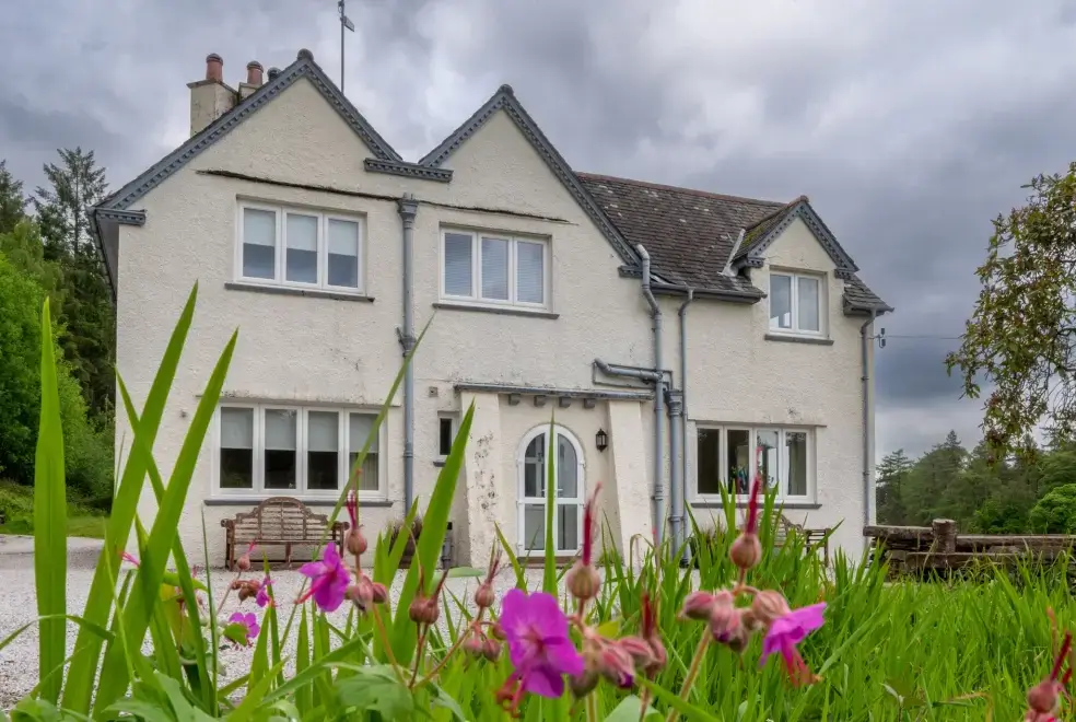 Hazelseat House, from the outside