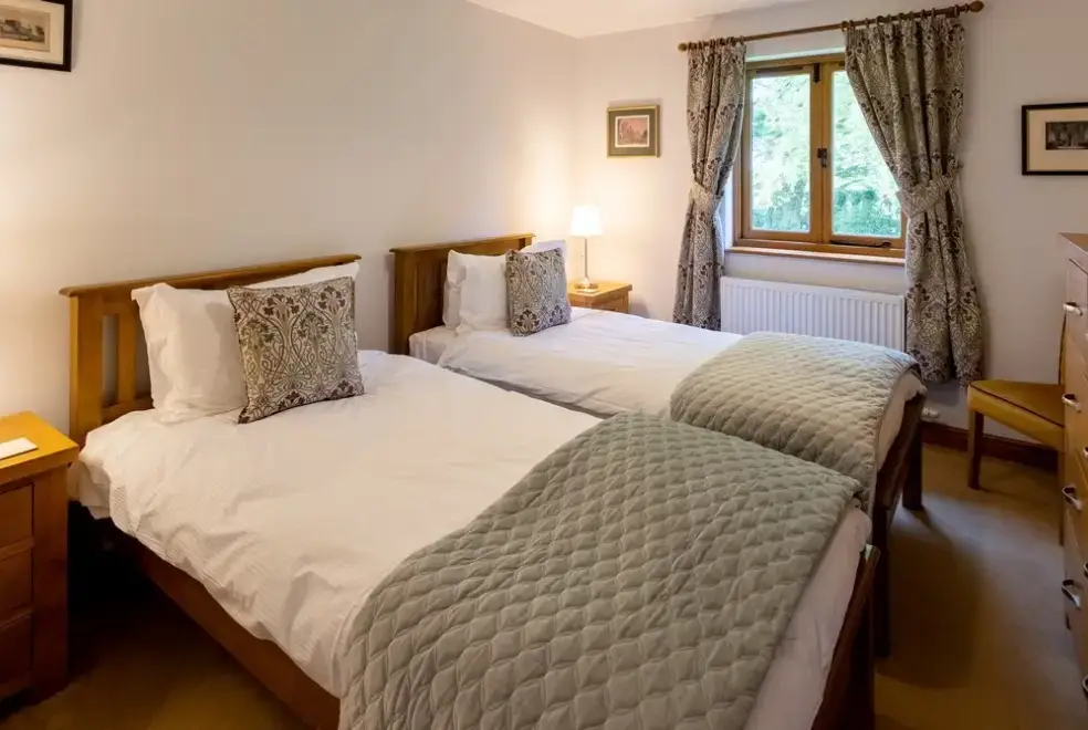 Bedroom at Heads Nook Hall Cottage