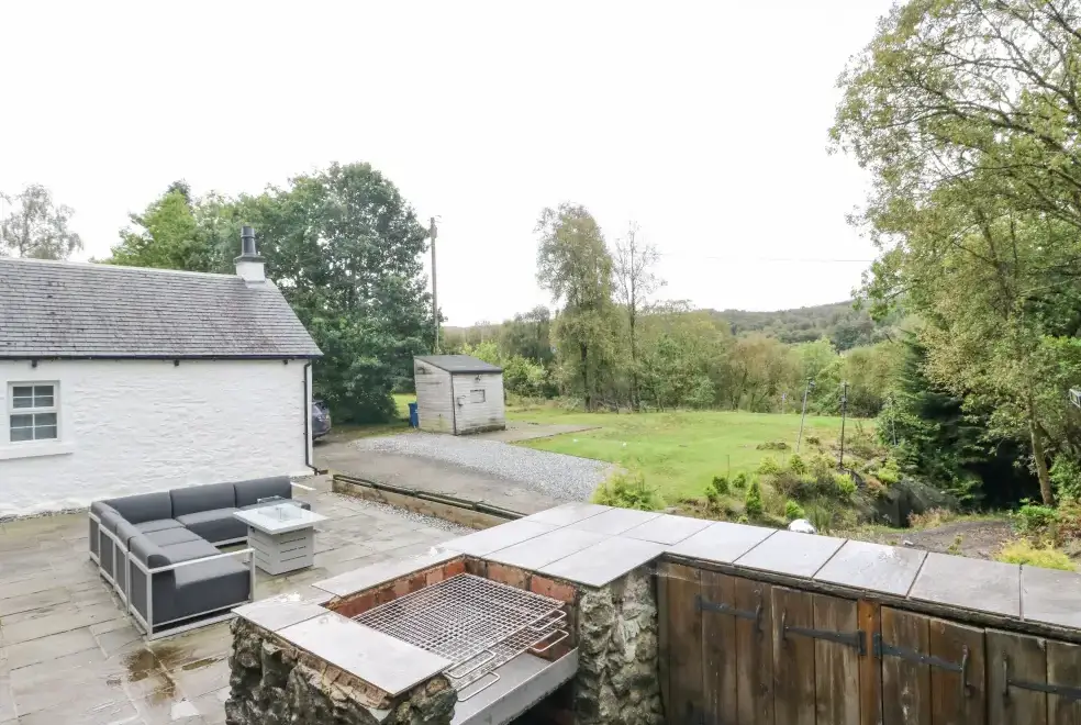 Patio area at Heatherbank