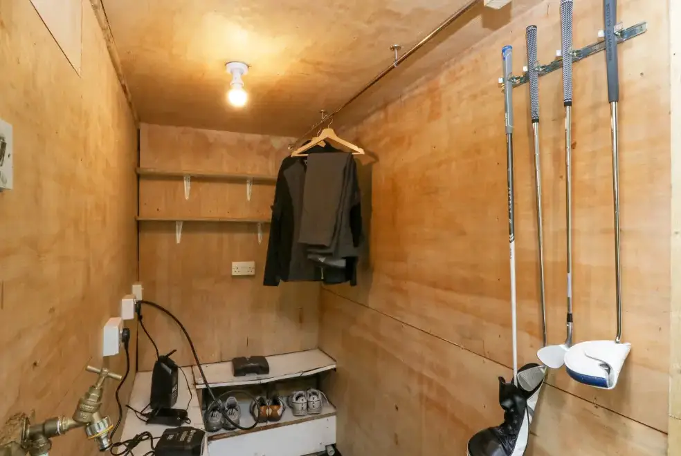 Boot room at Heatherbank