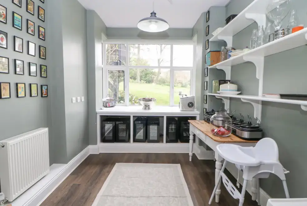 Utility room at Heatherbrae