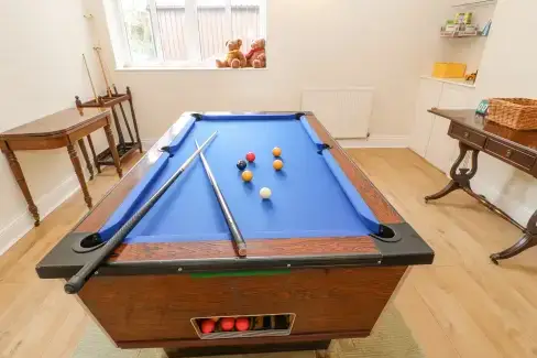 Games Room at Heatherbrae, County Durham