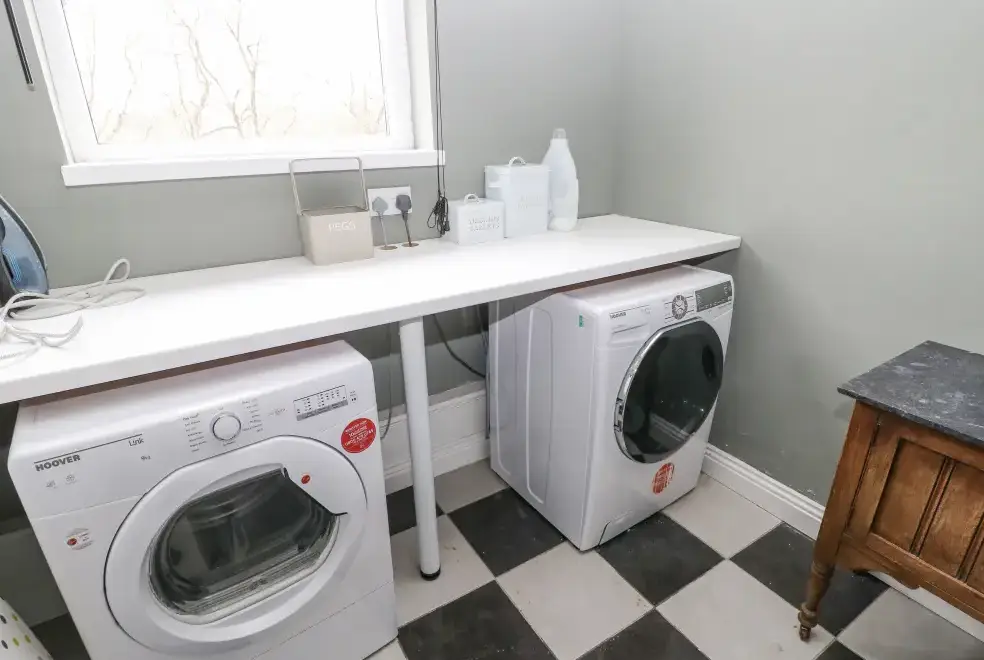 Utility room at Heatherbrae