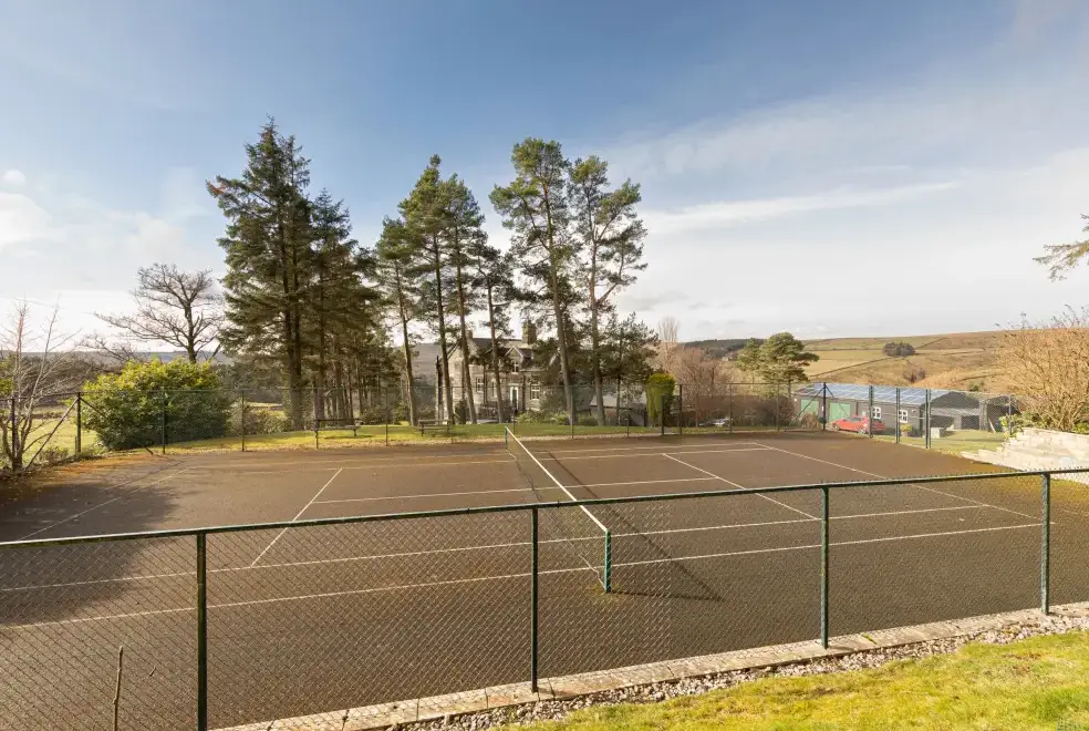 Outdoor games area at Heatherbrae