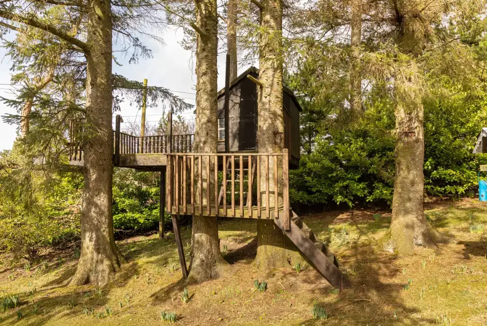 Outdoor games area at Heatherbrae