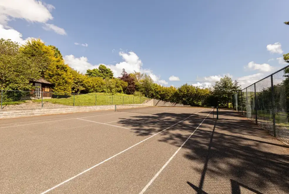 Outdoor games area at Heatherbrae
