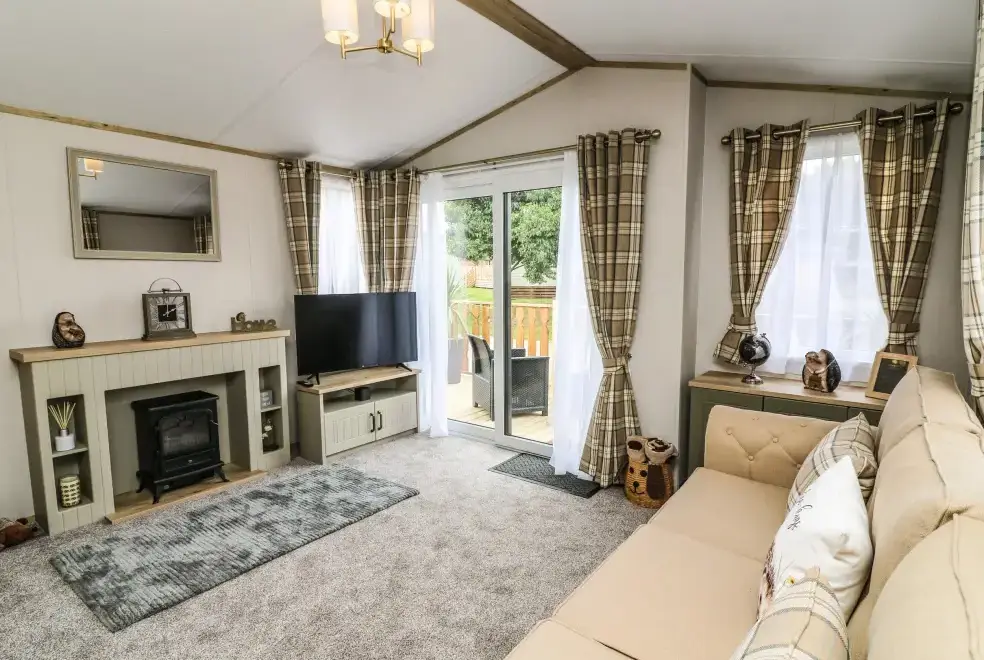 Lounge at Hedgehog Lodge