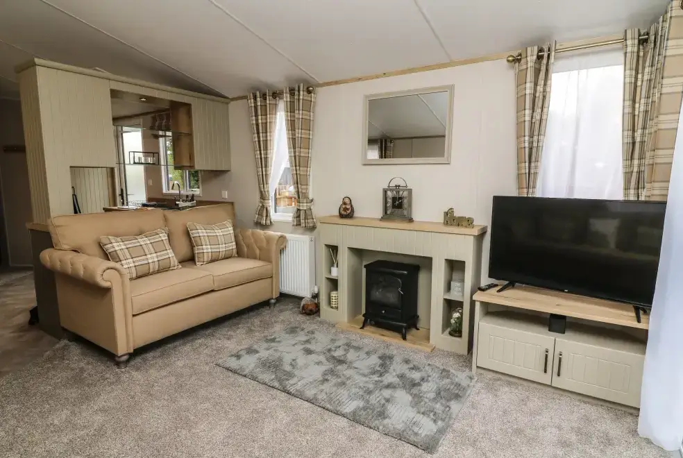 Lounge at Hedgehog Lodge