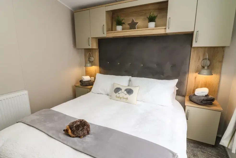 Bedroom at Hedgehog Lodge