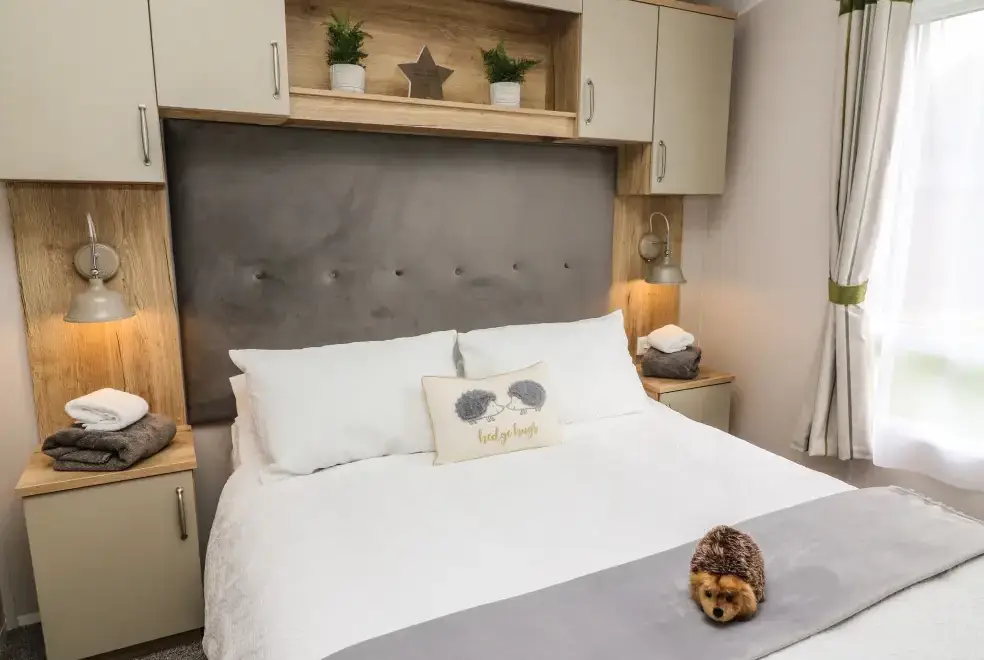 Bedroom at Hedgehog Lodge