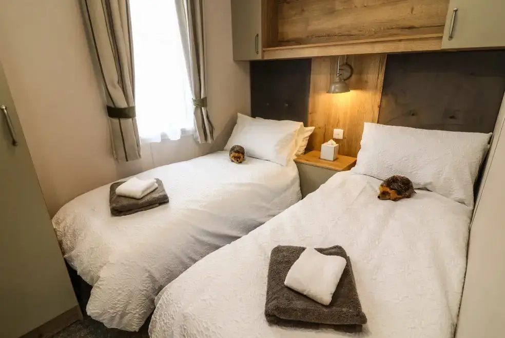 Bedroom at Hedgehog Lodge