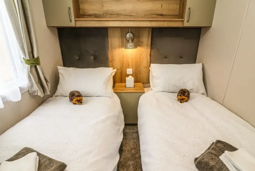 Bedroom at Hedgehog Lodge