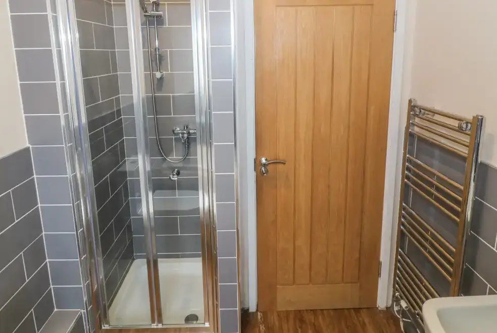 Shower room at Hen Blas