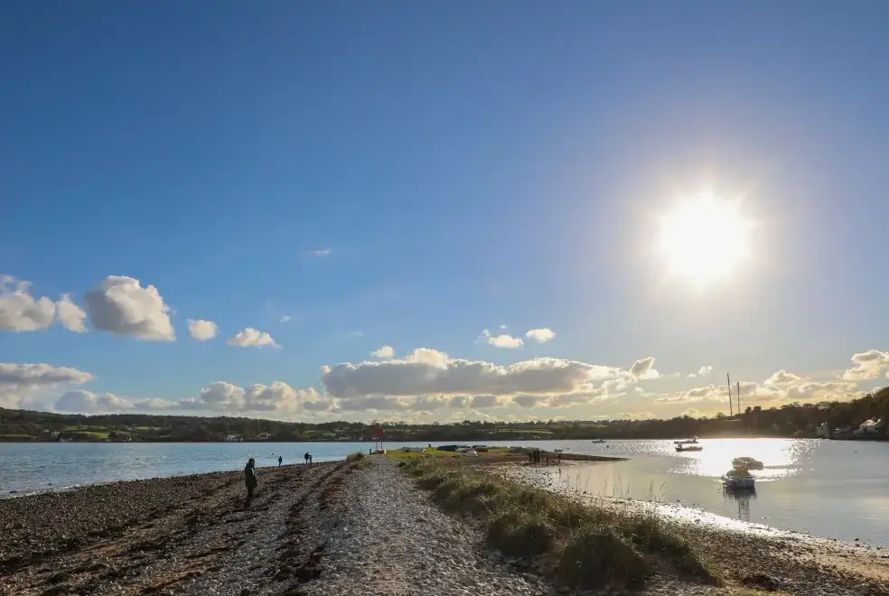 Coastal scenes near Hen Felin Isaf