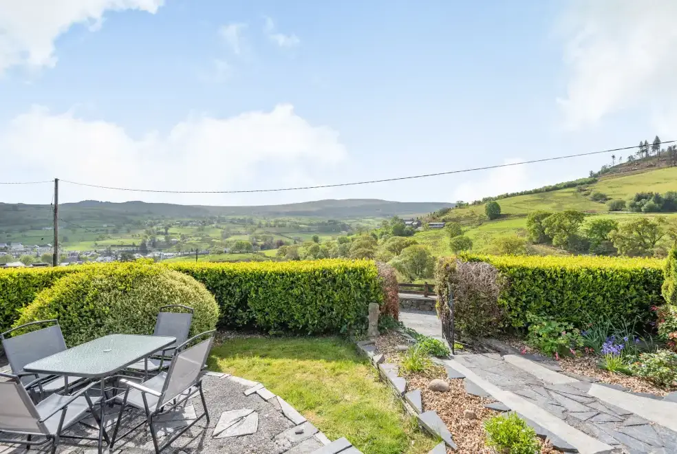 Countryside views at Henrhiw Bach