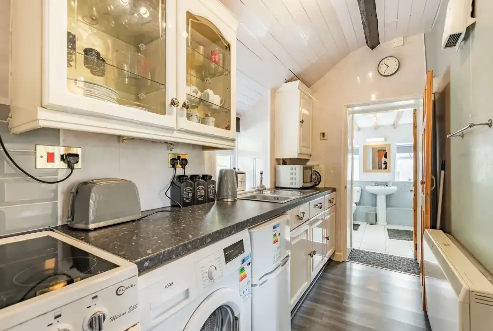 Kitchen/diner at Henrhiw Bach