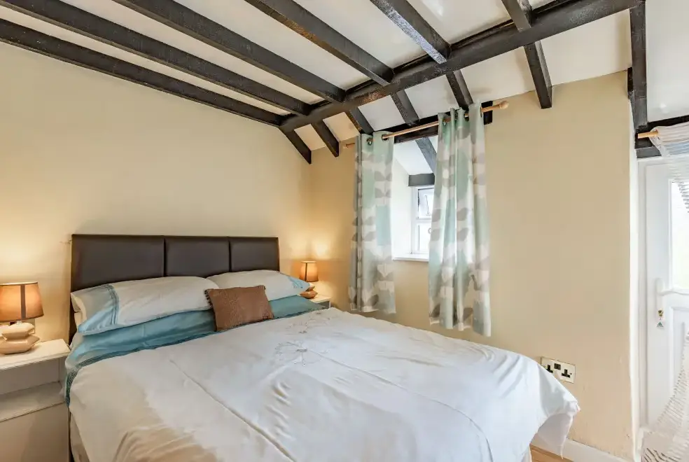 Bedroom at Henrhiw Bach