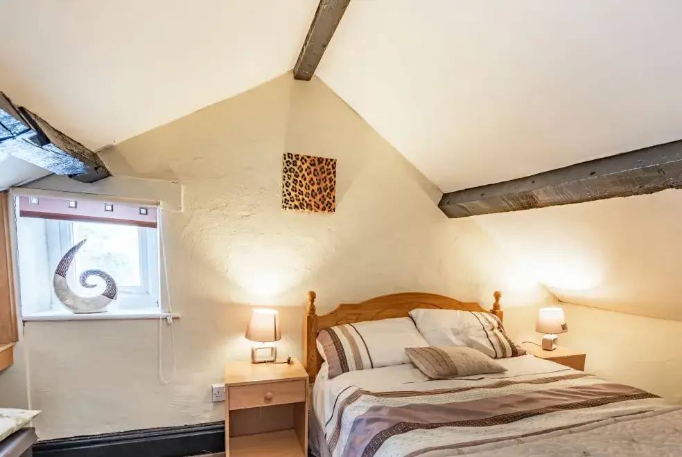 Bedroom at Henrhiw Bach