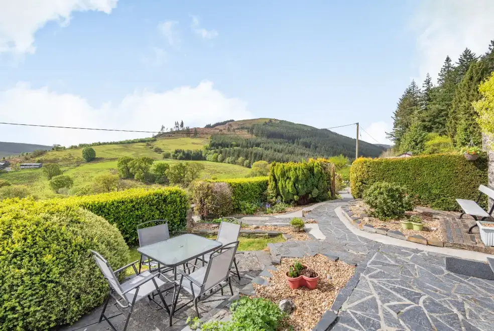 Countryside views at Henrhiw Bach