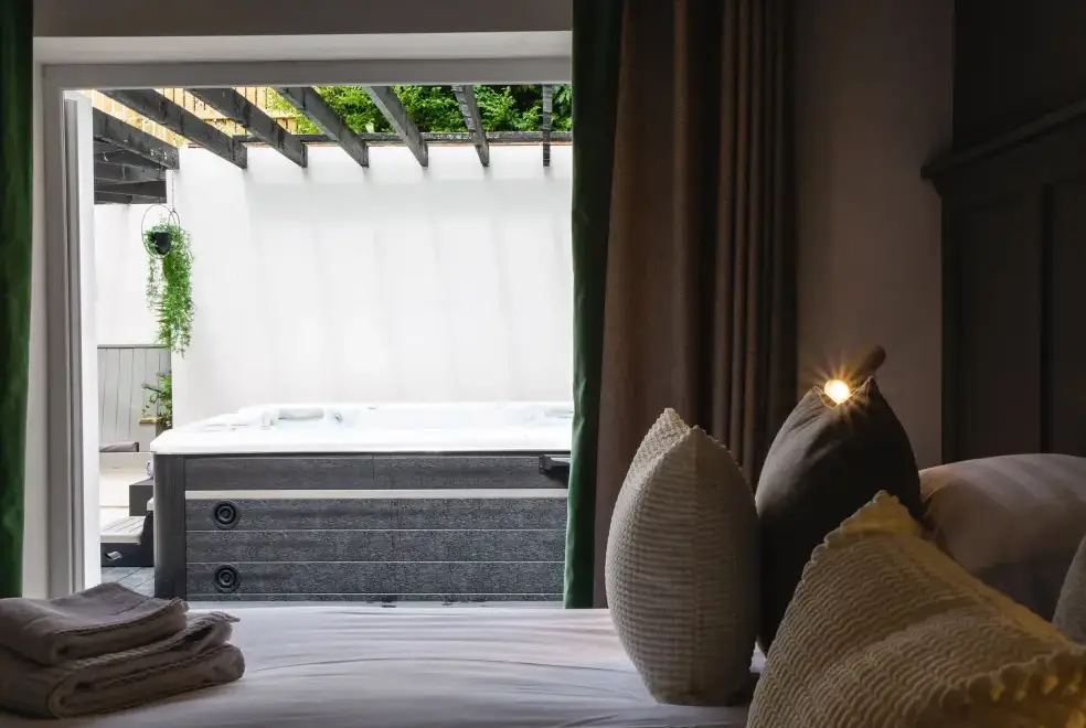 Private Hot Tub at Herriots House