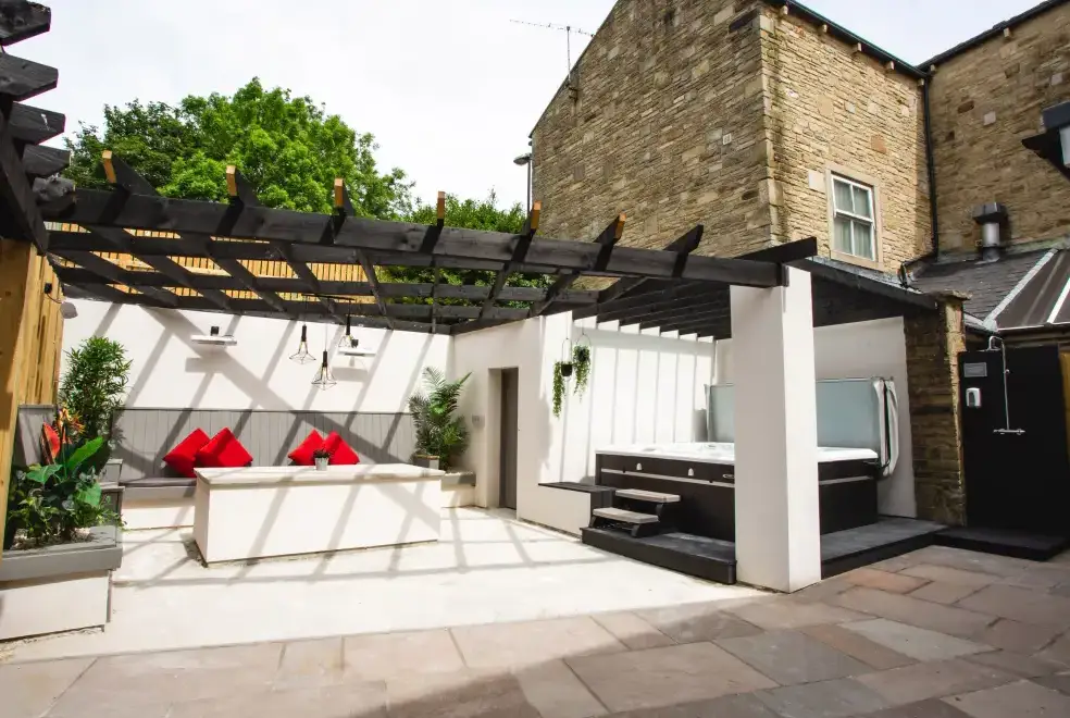 Private Hot Tub at Herriots House