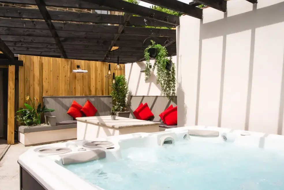Private Hot Tub at Herriots House