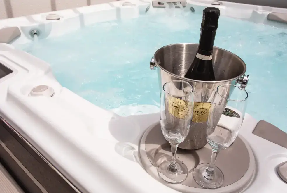 Private Hot Tub at Herriots House