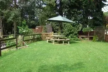 Picnic table including garden  chairs