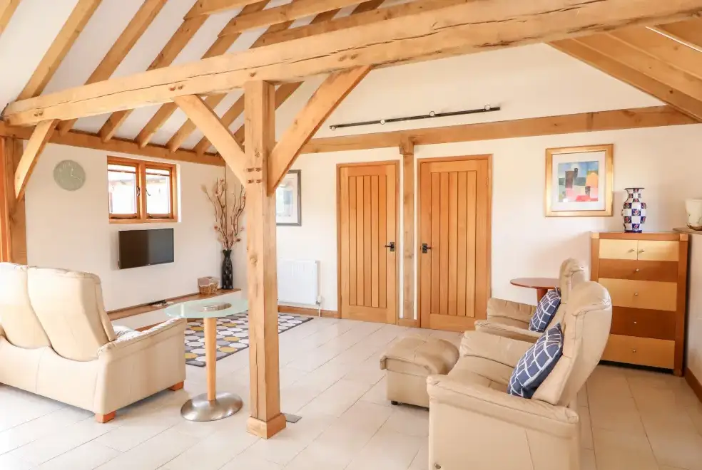 Lounge at Hideways Barn Conversion, East Anglia