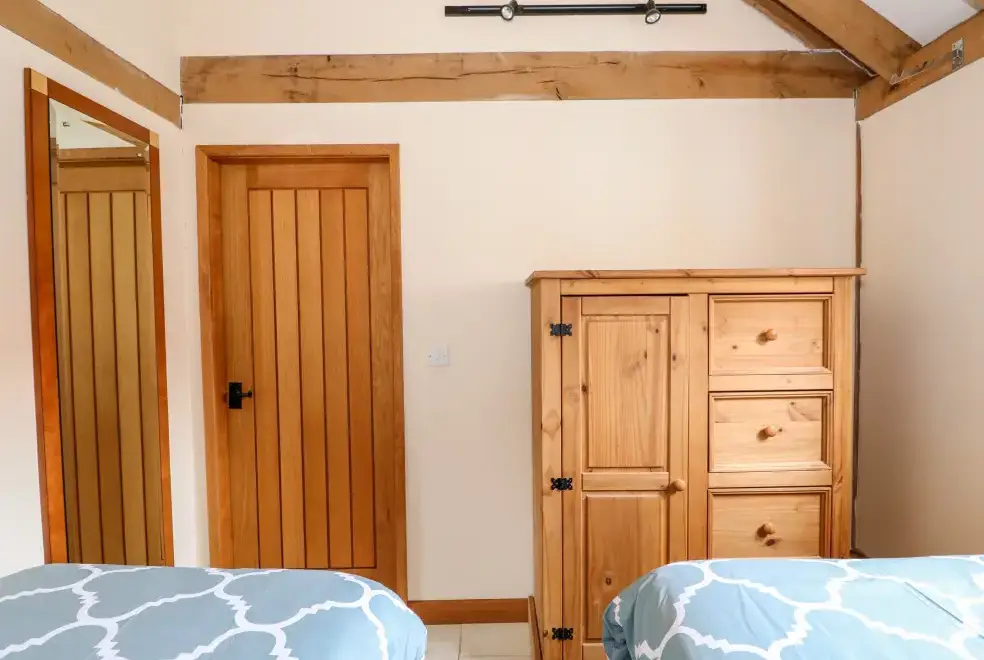 Bedroom at Hideways Barn Conversion, East Anglia