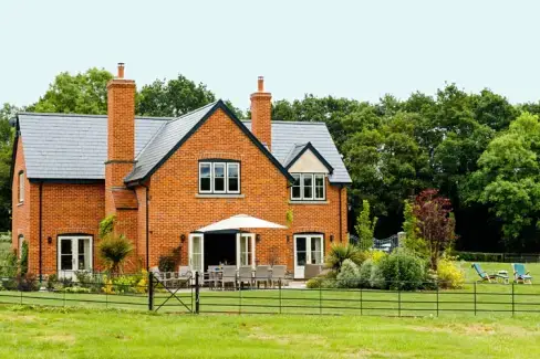High Quality 5* Gold accommodation sleeps 10+1 with a large garden, downstairs bedroom and wet room,  and a shared games room, Herefordshire,  England