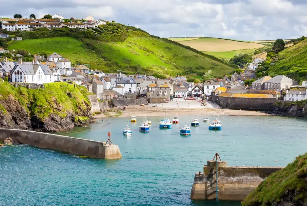 Coastal scenes near High Tide