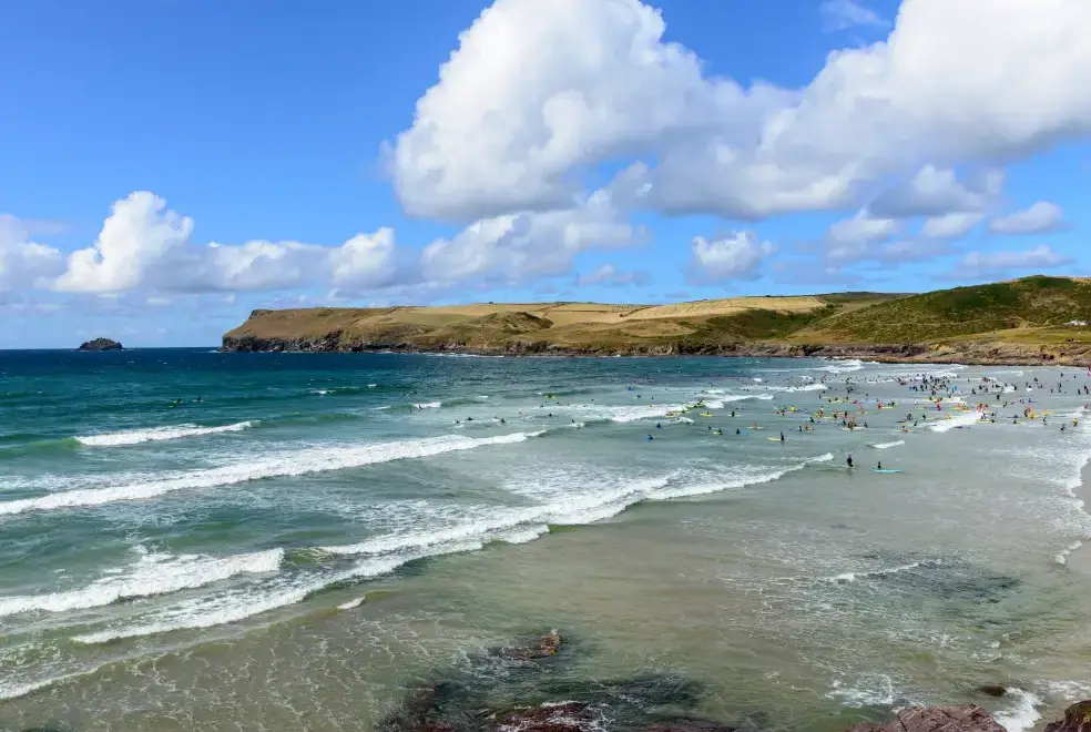 Coastal scenes near High Tide