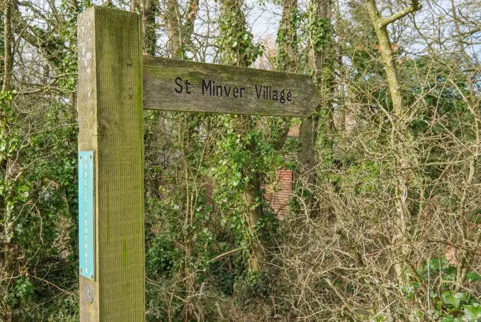 Countryside near High Tide