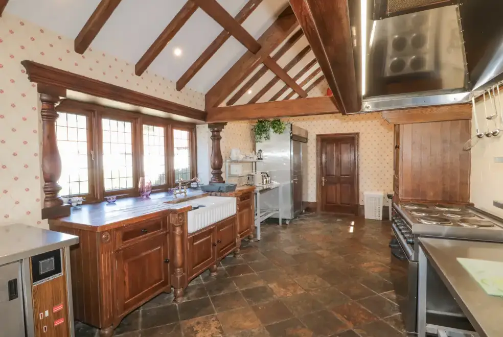 Farmhouse style kitchen at Highcliffe Manor
