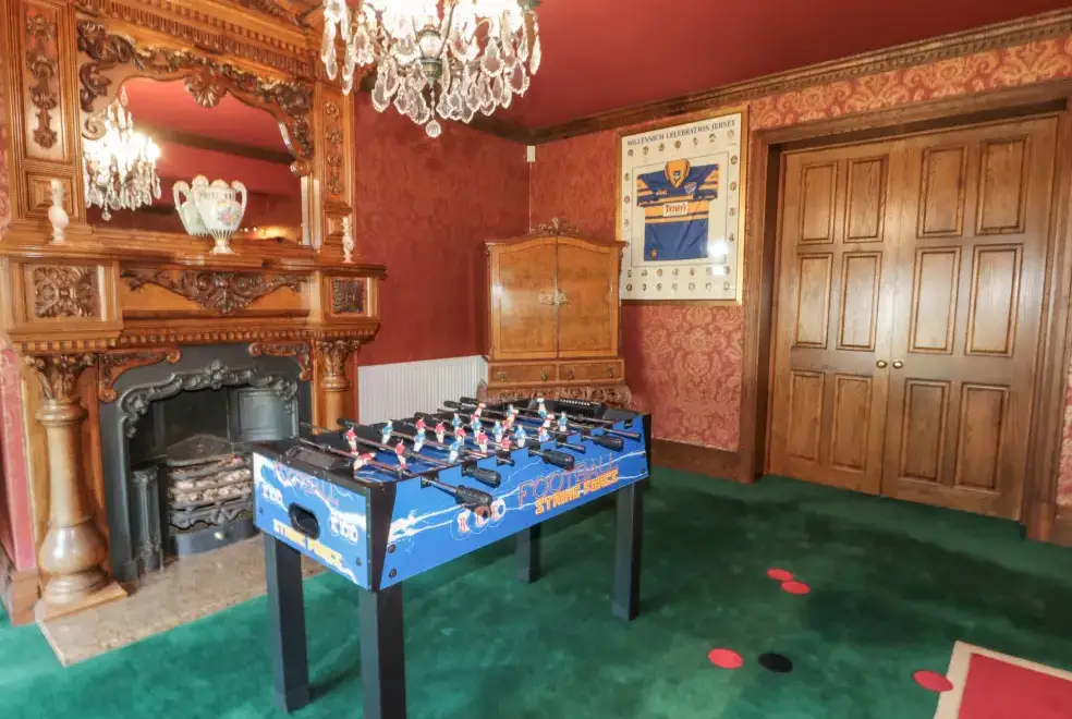 Games Room at Highcliffe Manor