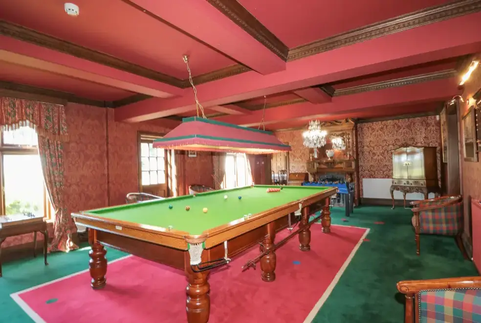 Games Room at Highcliffe Manor